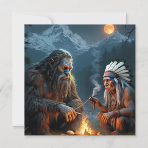Bigfoot und die Ansammlung des Moonlit-Waldes