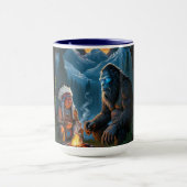 Bigfoot und die Ansammlung des Moonlit-Waldes Tasse (Zentrum)