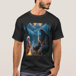 Bigfoot und die oberste Ansammlung des Mondwaldes T-Shirt