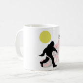 Bigfoot und paranormale Tiere Kaffeetasse (Vorderseite Links)