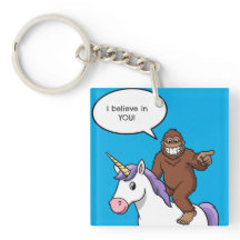 Bigfoot und Unicorn glauben an Sie