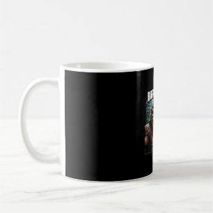 Bigfoot und Yeti Selfie Retro-Wald Natur Kaffeetasse