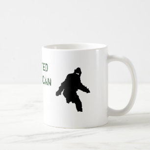 BIGFOOT, UNDOKUMENTIERTES NORDAMERIKANISCHES KAFFEETASSE