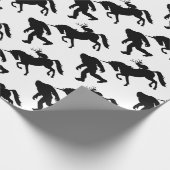 Bigfoot, Unicorn, Jackalope Geschenkpapier (Ecke)
