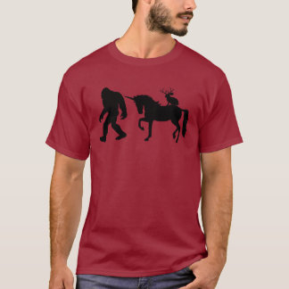 Bigfoot, Unicorn und Jackalope T-Shirt