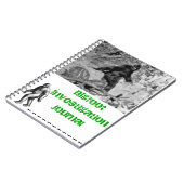 Bigfoot-Untersuchungs-Zeitschrift Notizblock (Linke Seite)