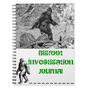 Bigfoot-Untersuchungs-Zeitschrift Notizblock