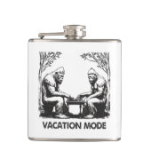 Bigfoot Vacacation Mode Schach Flachmann (Vorderseite)