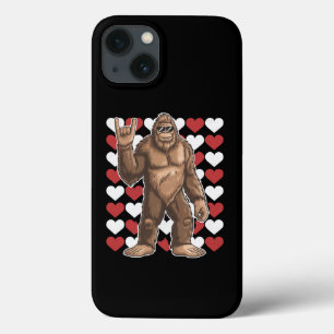 Bigfoot Valentinstag Lustige Herzen Sasquatch Lieb Case-Mate iPhone Hülle