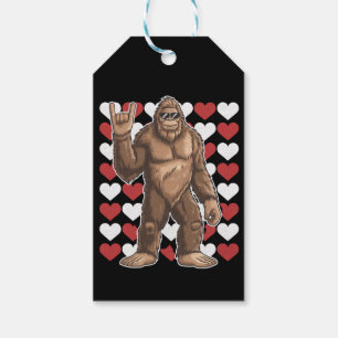 Bigfoot Valentinstag Lustige Herzen Sasquatch Lieb Geschenkanhänger