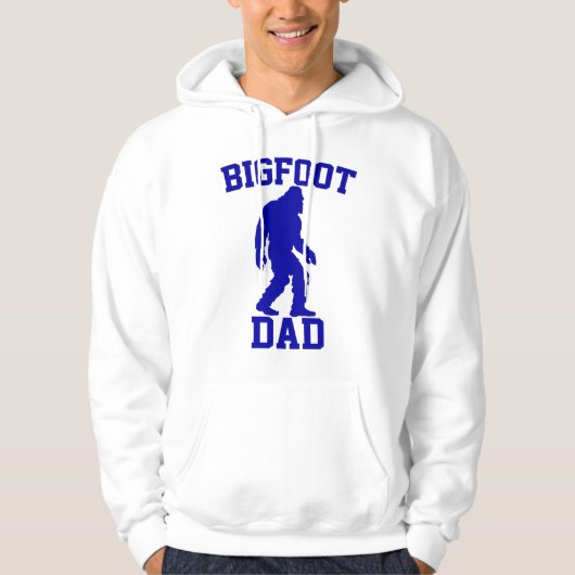 Bigfoot Vater - Funny Bigfoot Hoodie (Vorderseite)