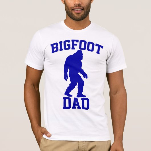 Bigfoot Vater - Funny Bigfoot T-Shirt (Vorderseite)