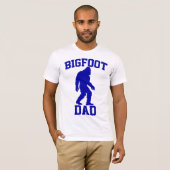 Bigfoot Vater - Funny Bigfoot T-Shirt (Vorne ganz)