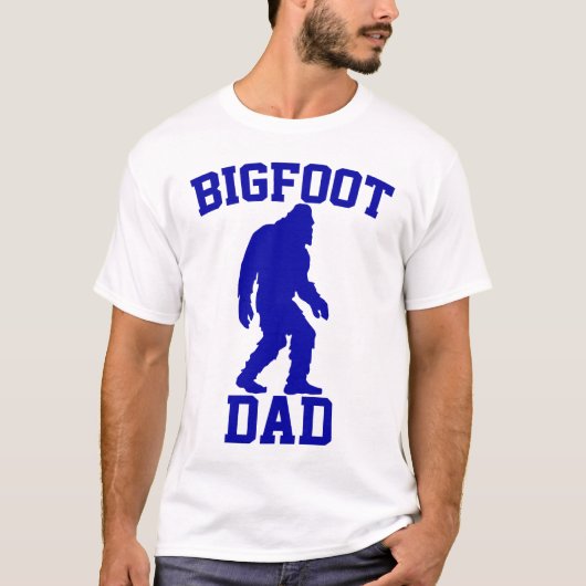 Bigfoot Vater - Funny Bigfoot T-Shirt (Vorderseite)
