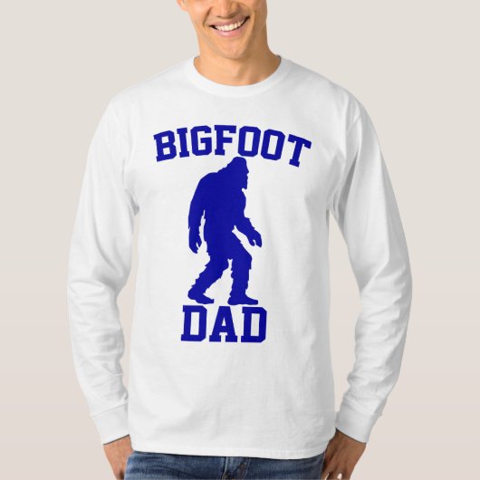 Bigfoot Vater - Funny Bigfoot T-Shirt (Vorderseite)