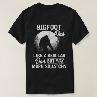 Bigfoot-Vater Lustiges Sasquatch-Geschenk T-Shirt