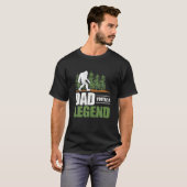 Bigfoot Vater Sie sind ein Legend Funny Sasquatch  T-Shirt (Vorne ganz)