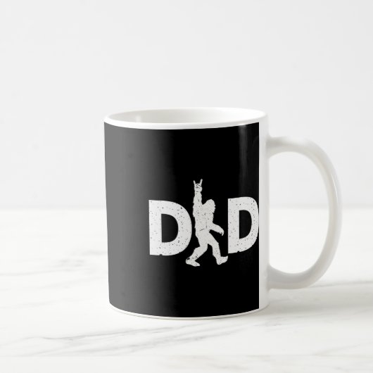 Bigfoot Vathers Day Kaffeetasse (Rechts)