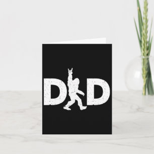 Bigfoot Vathers Day Karte