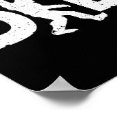 Bigfoot Vathers Day Poster (Ecke)