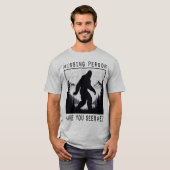 BIGFOOT - Vermisste Person T-Shirt (Vorne ganz)