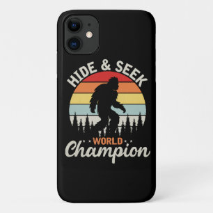 Bigfoot Versteckspiel Weltmeister Case-Mate iPhone Hülle