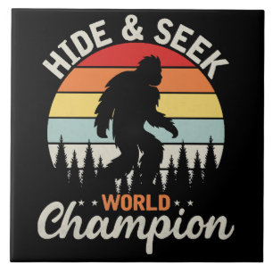 Bigfoot Versteckte-Such-Weltmeister Fliese