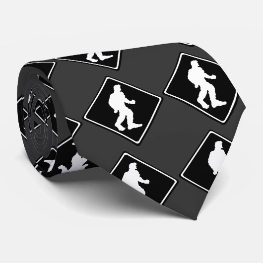 Bigfoot VIP B&W Krawatte (Gerollt)