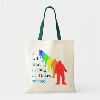 Bigfoot Votes-Tragetasche Tragetasche