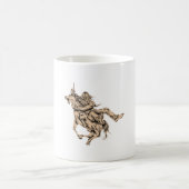 bigfoot vs. Unicorn Kaffeetasse (Mittel)
