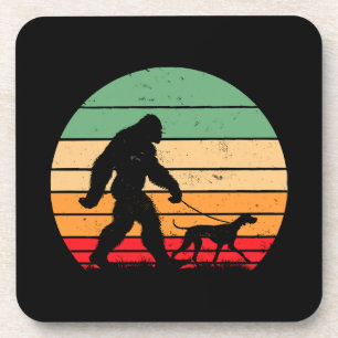 Bigfoot Walking Deutscher Kurzhaariger Vorstehhund Getränkeuntersetzer