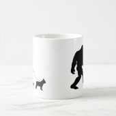 Bigfoot Walking French Bulldog Kaffeetasse (Mittel)