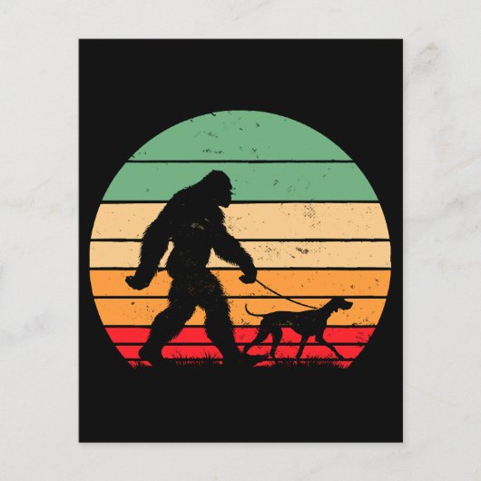 Bigfoot Walking German Kurzhaar Pointer Dog Vin (Vorderseite)