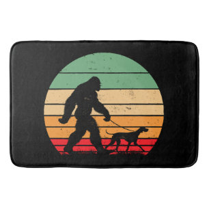 Bigfoot Walking German Kurzhaar Pointer Dog Vin Badematte