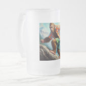 Bigfoot Wandern Mattglas Bierglas (Vorderseite Links)