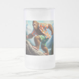 Bigfoot Wandern Mattglas Bierglas