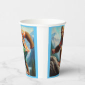 Bigfoot Wandern Pappbecher (Rechts)