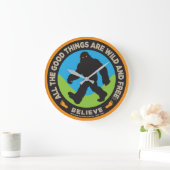 Bigfoot Wanduhr v2 (Zuhause)
