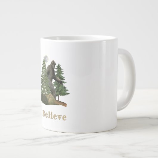 Bigfoot-Ware Jumbo-Tasse (Vorderseite Rechts)