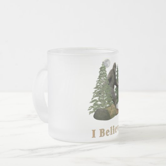 Bigfoot-Ware Mattglastasse (Vorderseite Links)