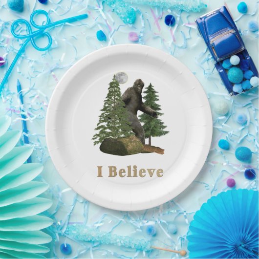 Bigfoot-Ware Pappteller (Party)