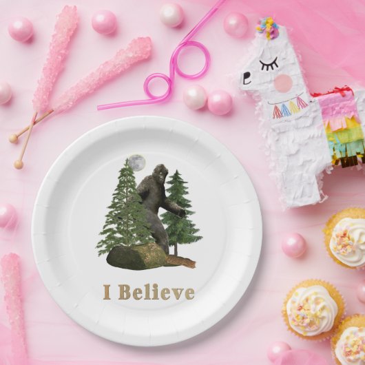 Bigfoot-Ware Pappteller (Party)