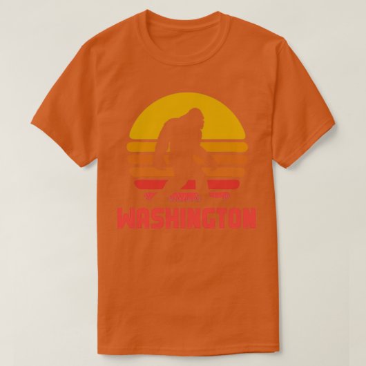 Bigfoot Washington Staat Sasquatch Yeti Bigfoot Be T-Shirt (Design vorne)