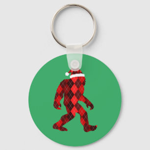 Bigfoot Weihnachten - Lustiges Weihnachten Schlüsselanhänger