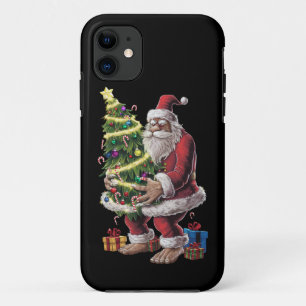Bigfoot Weihnachtsbaumlichter Weihnachten Sasquatc Case-Mate iPhone Hülle