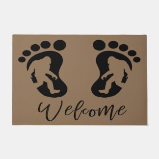 Bigfoot Welcome Doormat | Wohngestaltung Bigfoot Fußmatte