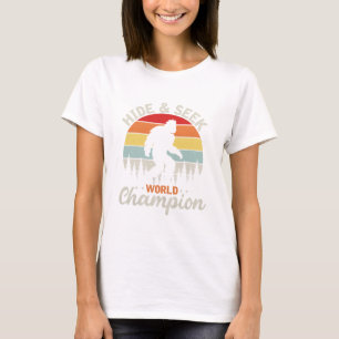 Bigfoot-Weltmeister im Versteckspiel T-Shirt