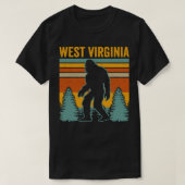 Bigfoot West Virginia T-Shirt (Design vorne)