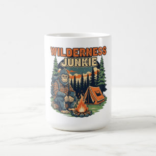 Bigfoot Wildness Junkie Retro-Design Verwandlungstasse