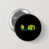 Bigfoot Wohnmobil Camping Sasquatch Campervan G Button (Vorne & Hinten)